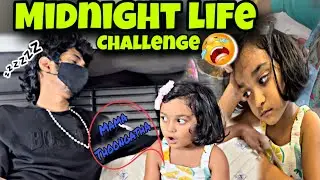 🧑‍🍳cooking and doing homework in midnight| Say no to sleep 😴 midnight life challenge🤯#saanvikashree
