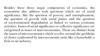 Concept of Economics and Significance of Statistics in Economics Part 2