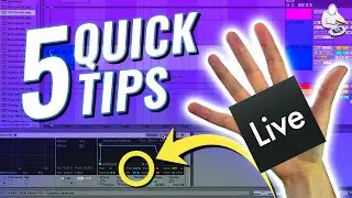 5 Quick Ableton Live TIPS & TRICKS - Pad Making, Mixdown, Sidechain and more!