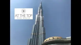 Burj Khalifa tour and view from the 125th floor