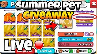Summer Pet Giveaway In Arm Wrestling Simulator