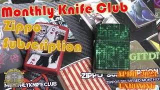 Monthly Knife Club Zippo Subscription Club - April 2023 Dragon Tier - Unboxing & Review