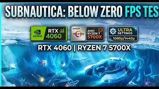 RTX 4060 & RYZEN 7 5700X | Subnautica: Below Zero ULTRA FPS TEST! ❄️