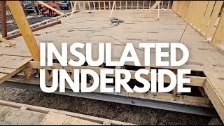 Insulating the Underside of an Elevated Home