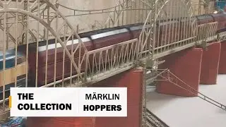 Heavy coal trains with Märklin hoppers (Fad167)