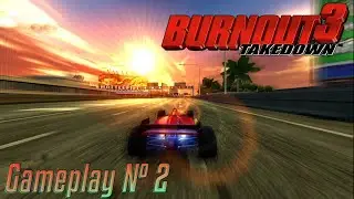 Burnout 3 Gameplay № 2 - Tropical Lap [PCSX2]
