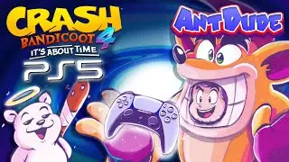 Playing Crash 4 on PS5 with Crash's Hands!