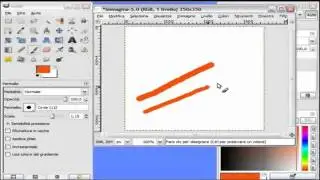 Disegno a mano libera con Gimp