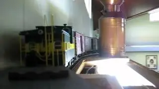 Cathedral ceiling O scale 2 rail model train