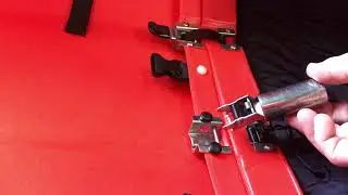 Use a simple socket to add leverage for clamping