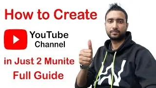 How To Create YouTube Channel in Mobile 2022 (In HINDI) | Make YouTube Channel In Just 2 Munite