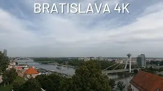 Bratislava 4K - Old Town Walking Tour