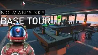 No Man's Sky Base Tour | My first ever main base!!!