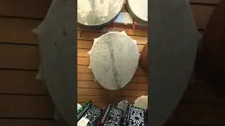 Резонаторы на шаманском бубне #бубен #шаманскийбубен