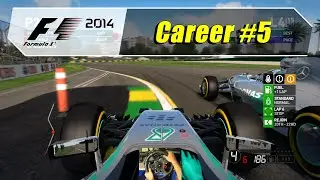 F1 2014 (PS3) - Career #5 - Race In Australia - Wheelcam (4K@60)