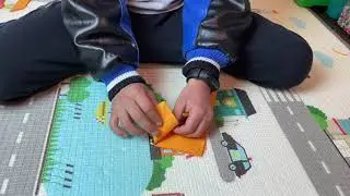 How to make an origami rocket ship