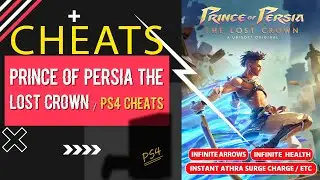 Prince of Persia The Lost Crown - PS4 Cheats | How to Activate cheats