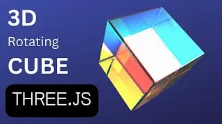 Animating 3D Box In JavaScript | THREE.JS | Web 3D Animation Graphics 
