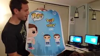 NYCC 2018 Custom Funko Pop Box Costume Behind the Scenes