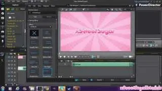 Power Director 11 Tutorial: Candy Style? Text