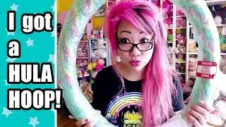 Twinkie's First Hula Hoop!