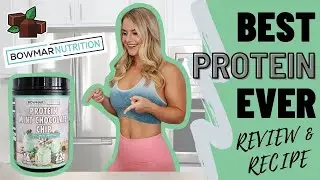 HONEST BOWMAR PROTEIN REVIEW | Mint Chocolate Chip TASTE TEST + PROTEIN BROWNIES 🍫 + GIVEAWAY 🎉