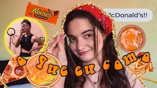 Minha ROTINA (nem tão) SAUDÁVEL! | TREINOS e DIETA! 🔋🍎