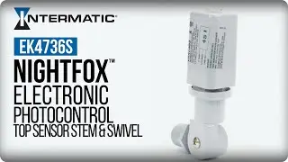 EK4736S NightFox™ Electronic Photocontrol Product Overview by Intermatic