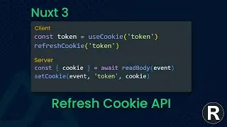 Nuxt 3: Refresh Cookie Function example. Listen to Cookie changes