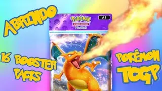 Pokémon TCG Pocket: Abrindo 16 pacotes do Charizard