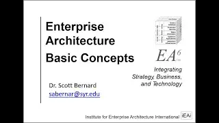 Enterprise Architecture 101