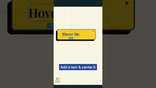 Button Hover Effect Tutorial in Figma. #interactivecomponents #figmaplugins #figmatutorial