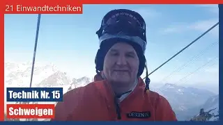 Schweigen - Einwandtechnik Nr. 15