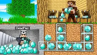 SINIRSIZ ELMAS MİLYONERİ OLDUM 😱 - Minecraft