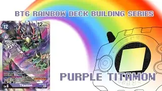 Purple Titamon | BT6 Rainbow Deck Building Series #3 | Digimon Card Game