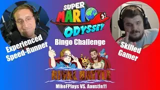 Super Mario Odyssey Bingo: Experienced Speed Runner VS Skilled Gamer