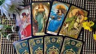 Обзор колоды «Lucid Gold Tarot» 💫 Колода Таро созданная при помощи ИИ в стилистике Альфонса Мухи.