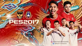 Graphic Menu Timnas Indonesia 2024 V2 For PES 2017 By WinPES21