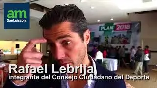 Rafael Lebrija, integrante del Consejo Ciudadano del Deporte.