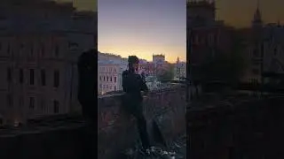 Заброшенный дом в центре Москвы 