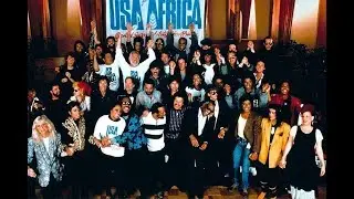 USA for Africa ~ We Are the World (with Lyrics)
