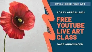 FREE Live Charity Art Class Date Announced