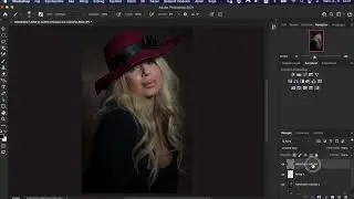 Portrait Retouching Frequency Separation. Hun with ENG sub.