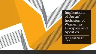 Did Jesus Call Women to Be Disciples?