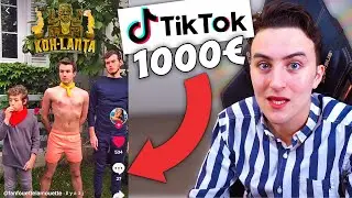 Je donne 1000€ au meilleur TikTok