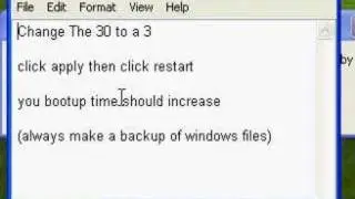 Speed Up Your PC Bootup Time!