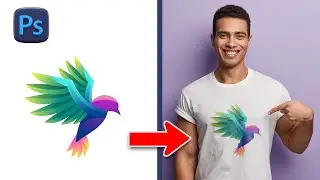 Place Logo on T-shirt - Photoshop Tutorial