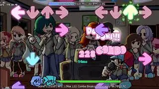 FNF (NewMemberExpansion) เพลง Monochrome(HiroshiMix) Hiroshi vs BoyFriends (Gameplay)