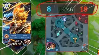 SUN IMPOSSIBLE 1V5 COMEBACK IN SOLO RANKED GAME!?