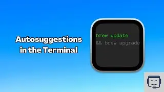 Have Your Mac Terminal Suggest Commands - Brew ZSH-AutoSuggestions